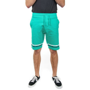 Tommy Hilfiger pánské zelené šortky s pruhem - L (399)